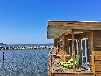 Schwimmendes Ferienhaus / Floating House am Barther Bodden, Ostsee