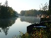 Mirow Bootshaus mit Boot