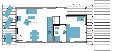 Schwimmendes Ferienhaus auf Rügen bis 4 Personen