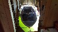 Bootshaus Schwarzer See mit Boot