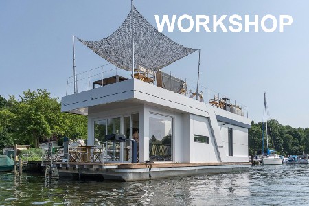 Hausboot für Business-Meeting & Workshop auf der Berliner Havel mieten