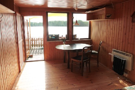 Bootshaus am Mirower See mit traumhaftem Seeblick