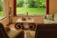 Ferienhaus am Inselsee mit eigenem Steg und Boot