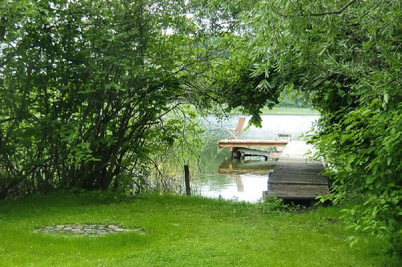 Ferienhaus am Inselsee mit Steg und Boot - "Seeblick 1"