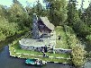 Ferienhaus auf Insel im Neuendorfer See - inkl. Ruderboot (5 PS Motor optional)