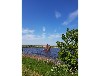 Großes Meer Ferienhaus mit Boot in Ostfriesland