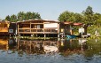 Ferienwohnung im Bootshaus Mirow mit Boot EISVOGEL