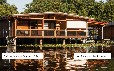 Ferienwohnung im Bootshaus Mirow mit Boot EISVOGEL