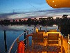 Hausboot am Stettiner Haff bei Ueckermünde