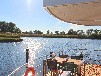 Komfort-Hausboot / schwimmendes Ferienhaus am Stettiner Haff bei Ueckermünde