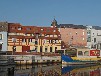 Hausboot am Stettiner Haff bei Ueckermünde