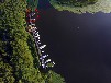 Hausboot festliegend Mecklenburgische Seenplatte