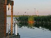 Schwimmendes Ferienhaus / Floating House am Peenestrom bei Kröslin, Ostsee