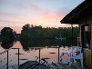 Hausboot Schwerin festliegend am Heidensee - Panorama-Seeblick