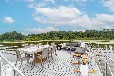 Urlaub Hausboot festliegend am Granzower See mit E-Motorboot & Klimanlage