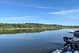 Urlaub Hausboot festliegend am Granzower See mit E-Motorboot & Klimanlage