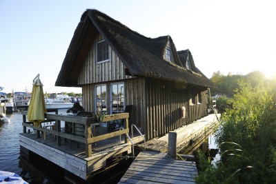 Schwimmendes Ferienhaus am Heidensee Schwerin